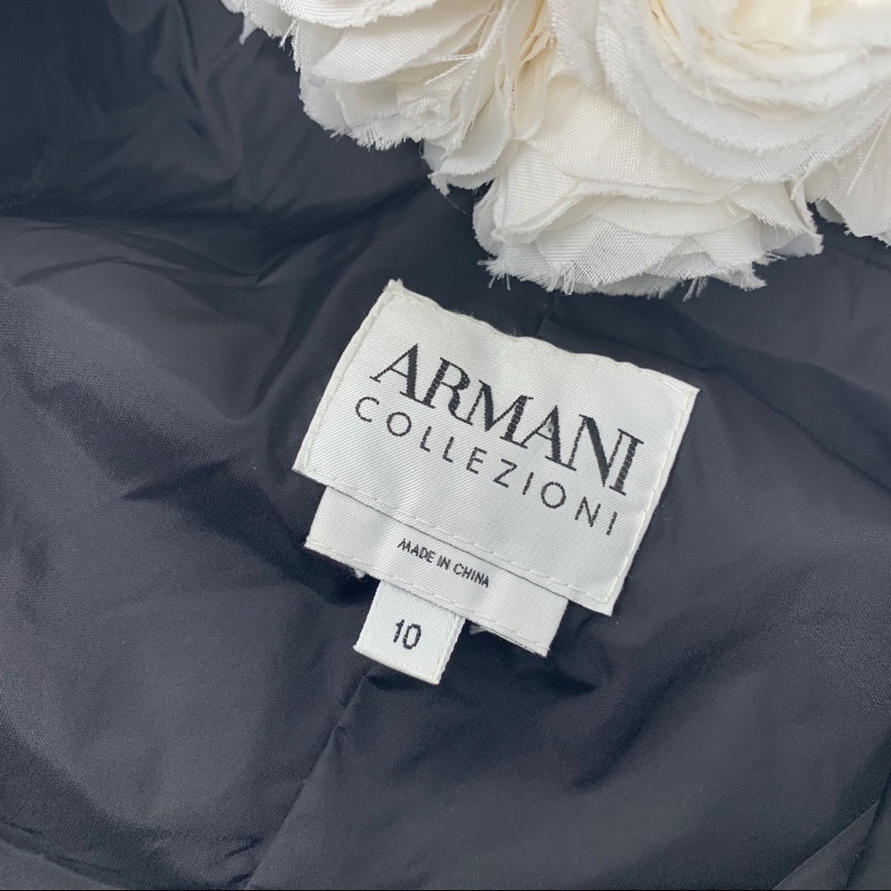 SOLD Armani Collezioni Black puffy Coat - Picture 7 of 7